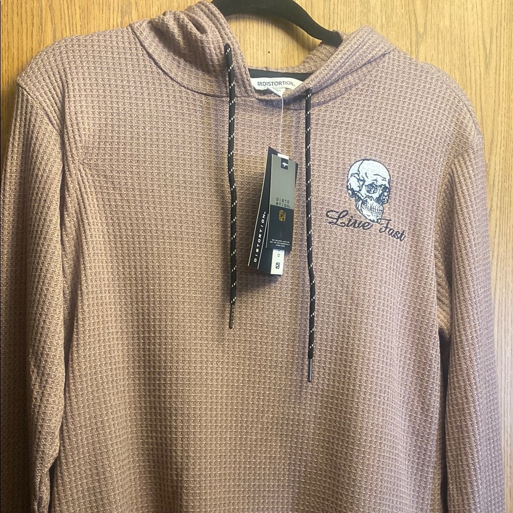 NWT Live Fast Hoodie with Skull Design